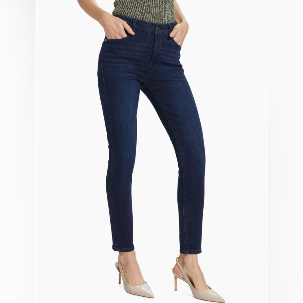 Good American Good Legs Organic Cotton Skinny Jean Blue 224 Size 6/28 - Picture 1 of 6